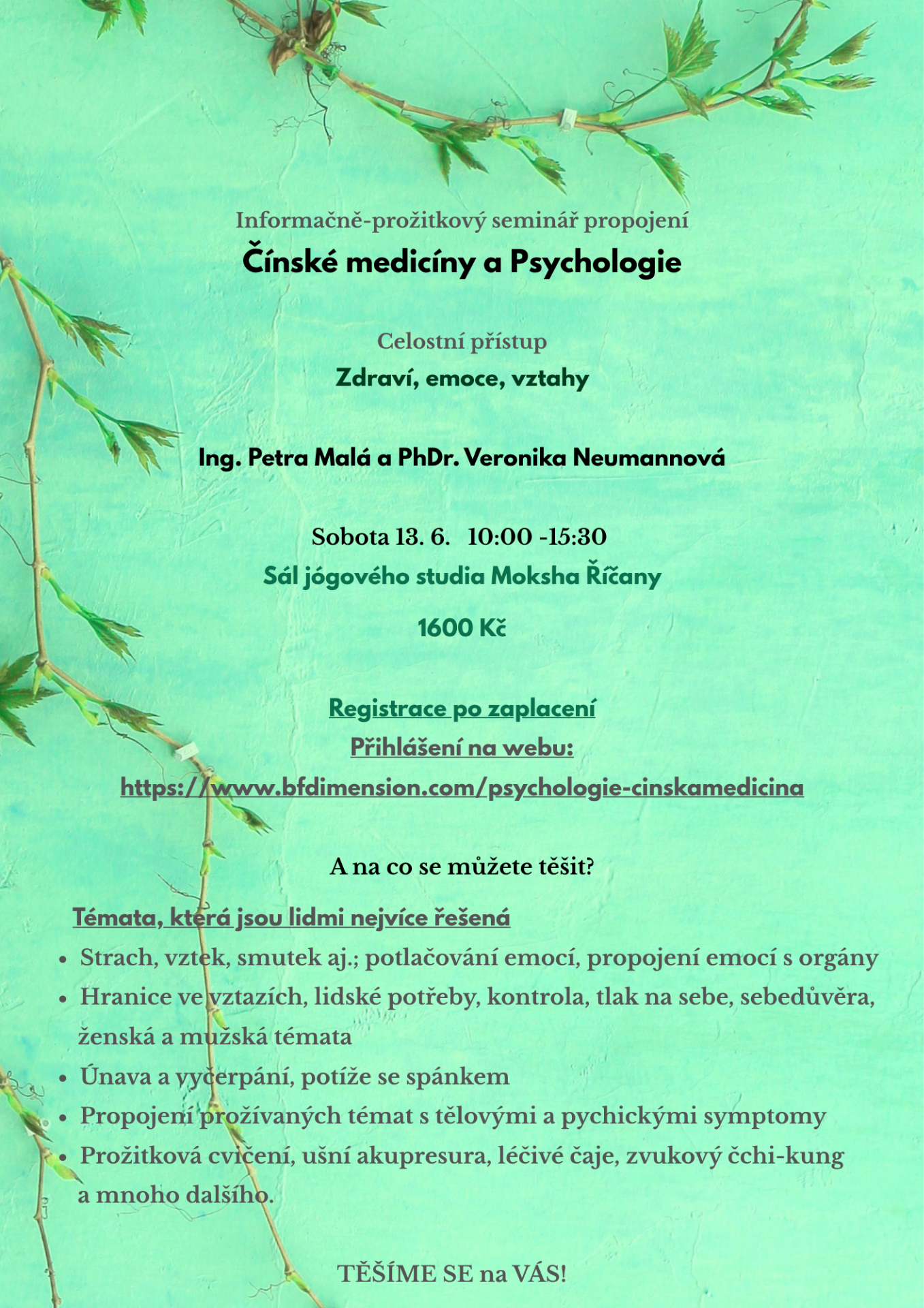 Pozvánka na seminář